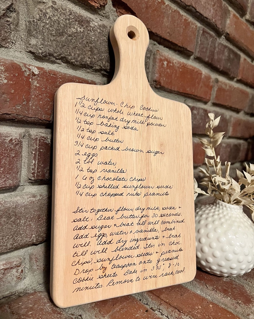 Custom Engraved Recipe Boards