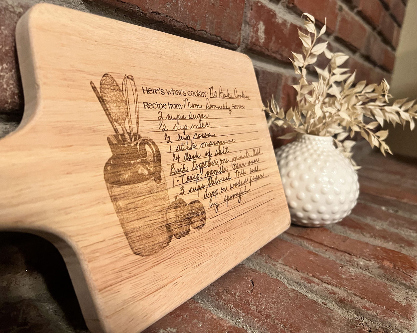 Custom Engraved Recipe Boards